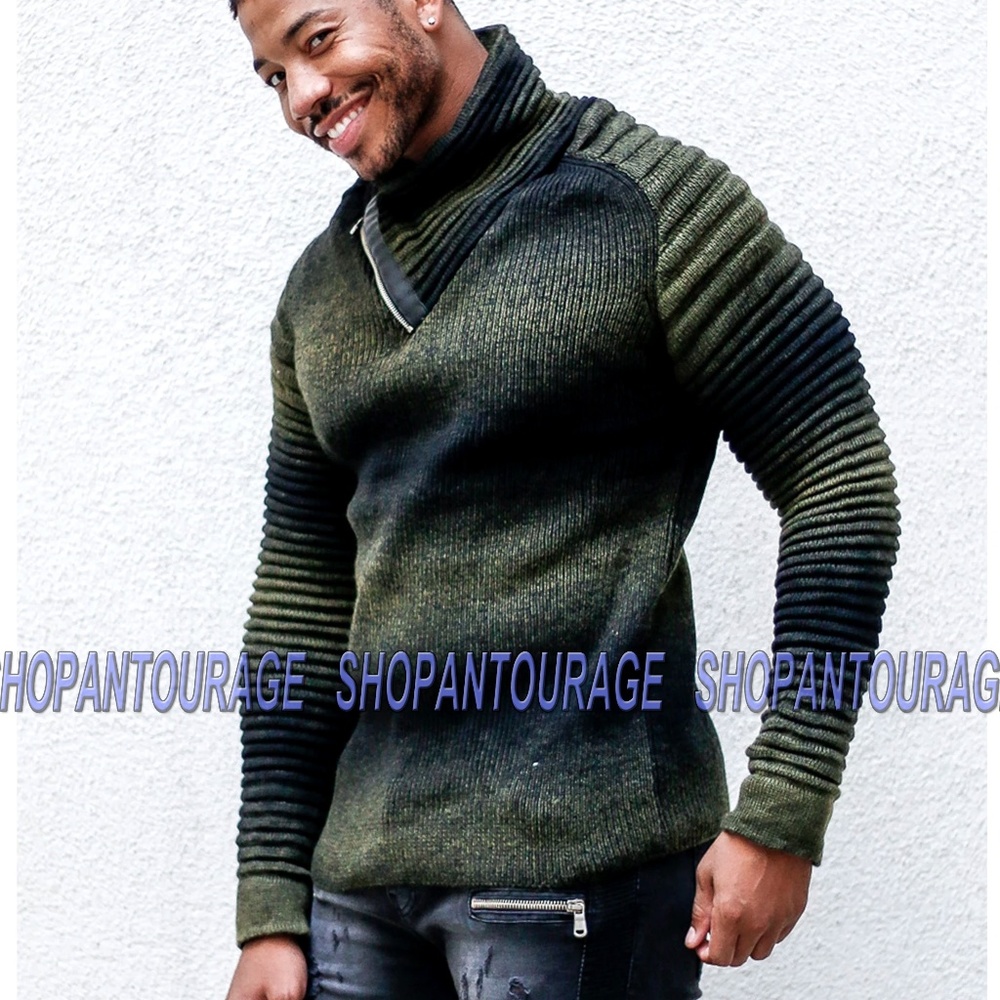 Young Republic SW592 Zip Knitted Sweater